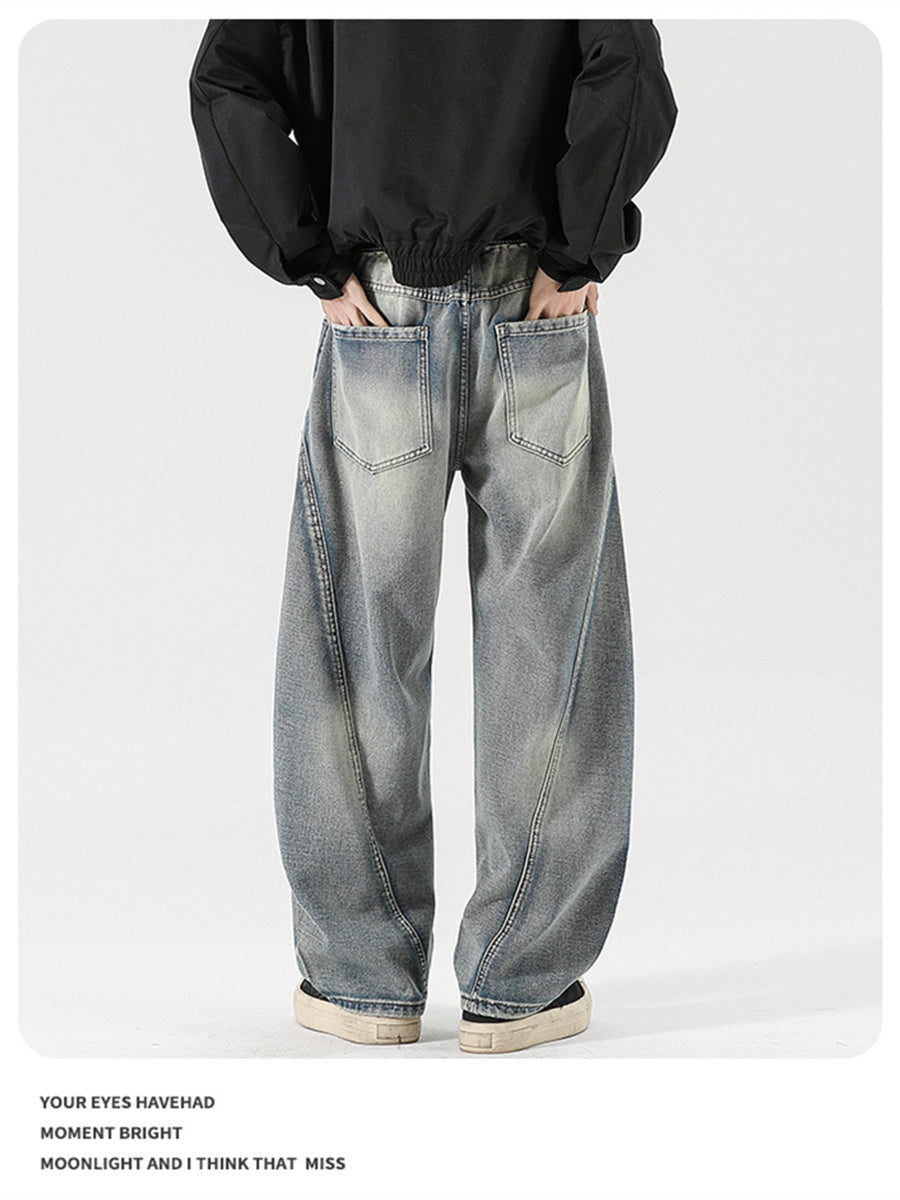 Liber SS Men's Scimitar Pants Paneled Trousers