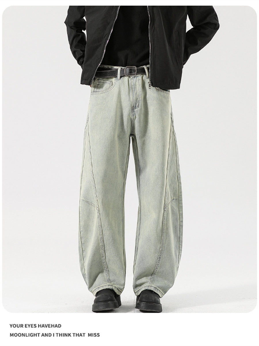 Liber SS Men's Scimitar Pants Paneled Trousers