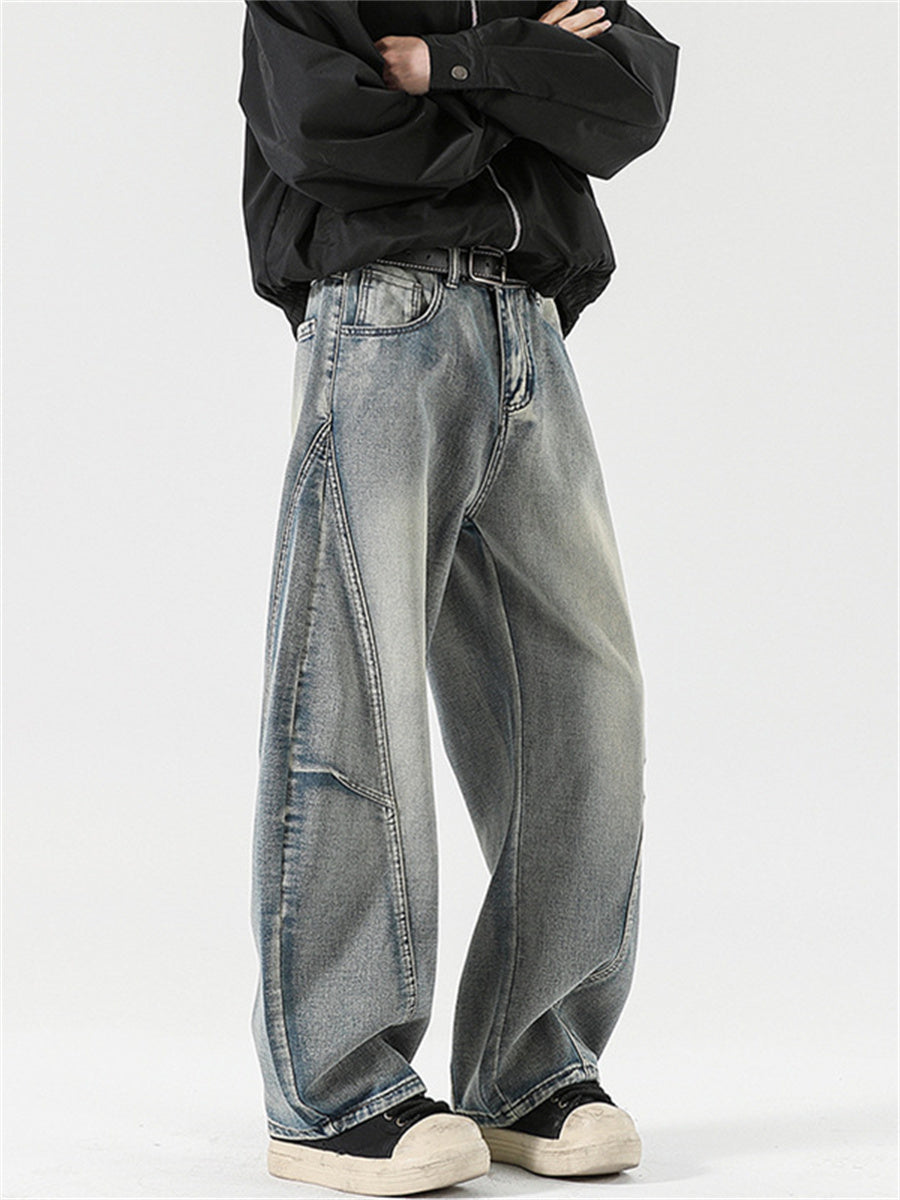 Liber SS Men's Scimitar Pants Paneled Trousers