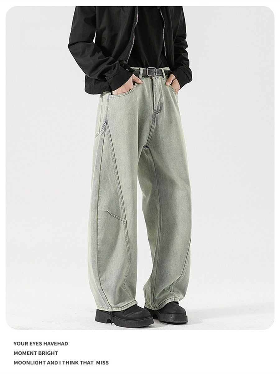 Liber SS Men's Scimitar Pants Paneled Trousers