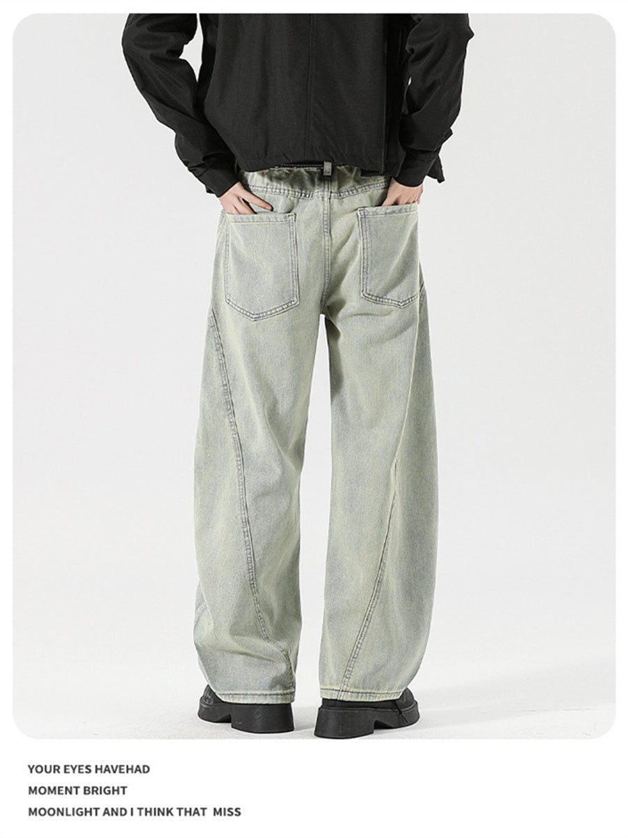 Liber SS Men's Scimitar Pants Paneled Trousers