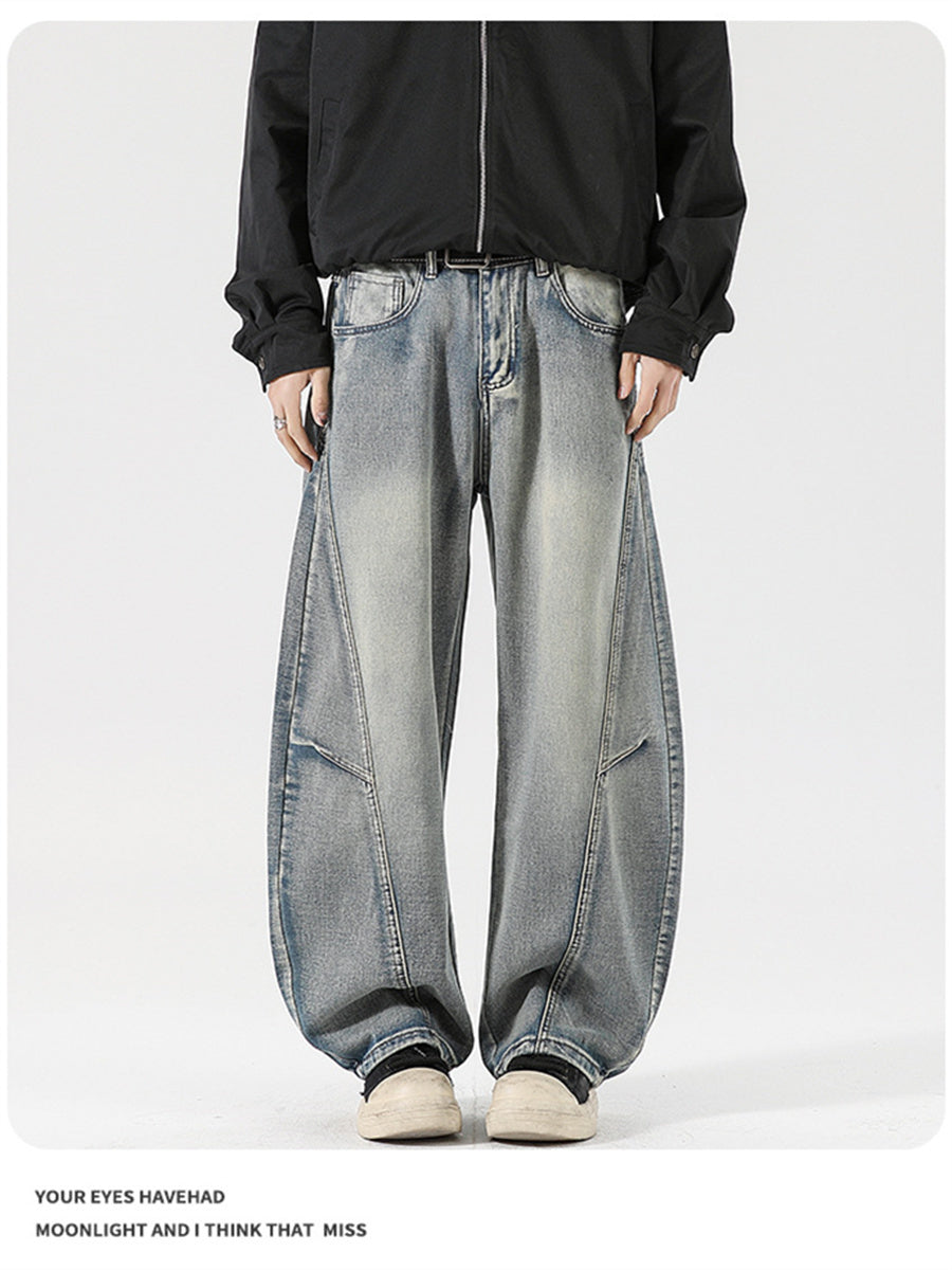 Liber SS Men's Scimitar Pants Paneled Trousers