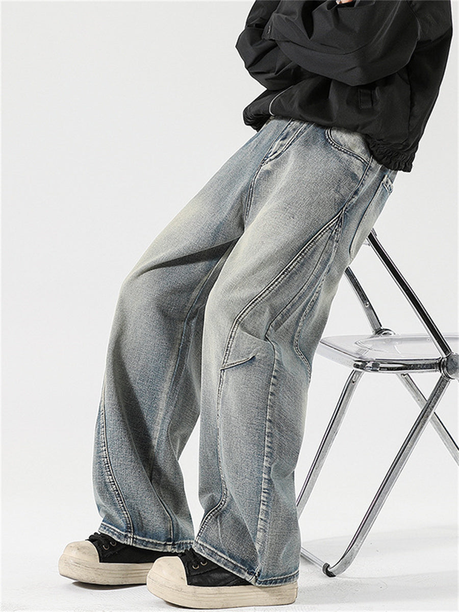 Liber SS Men's Scimitar Pants Paneled Trousers