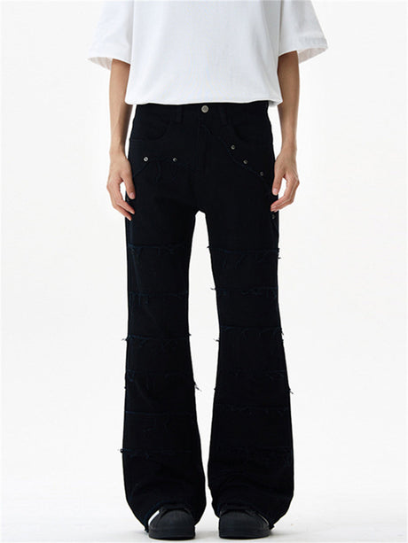 Liber Summer Men's Pocket decoration Casual Pants