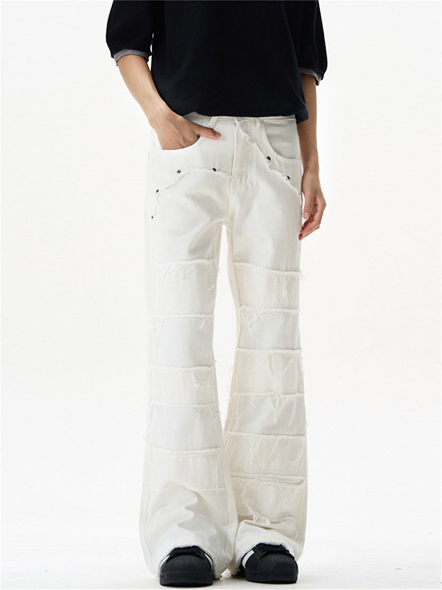 Liber Summer Men's Pocket decoration Casual Pants