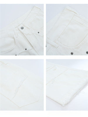 Liber Summer Men's Pocket decoration Casual Pants