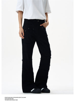 Liber Summer Men's Pocket decoration Casual Pants
