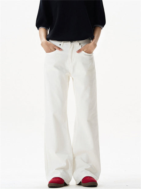 Liber Summer Men's Rivet Solid Color Pants
