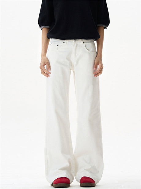 Liber Summer Men's Rivet Solid Color Pants