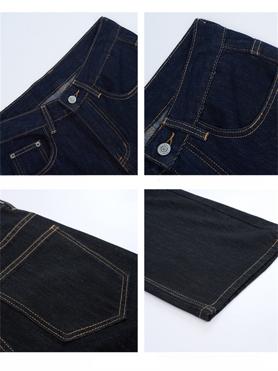 Liber Summer Men's Pocket decoration Jeans