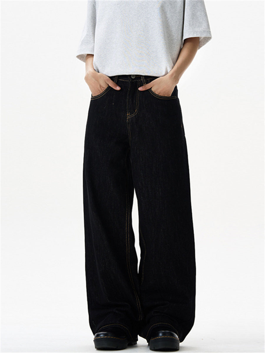 Liber Summer Men's Pocket decoration Jeans
