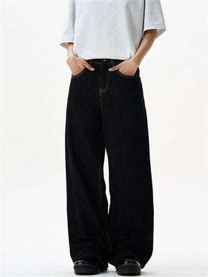 Liber Summer Men's Pocket decoration Jeans
