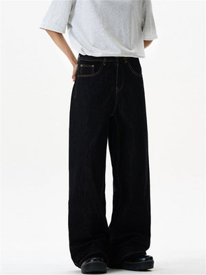 Liber Summer Men's Pocket decoration Jeans