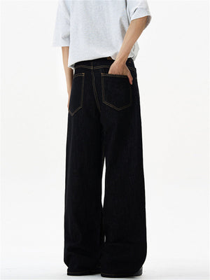 Liber Summer Men's Pocket decoration Jeans