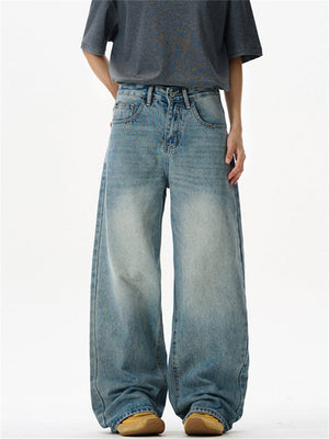 Liber Summer Men's Pocket decoration Jeans