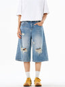 Liber Summer Men's Pocket decoration Jeans