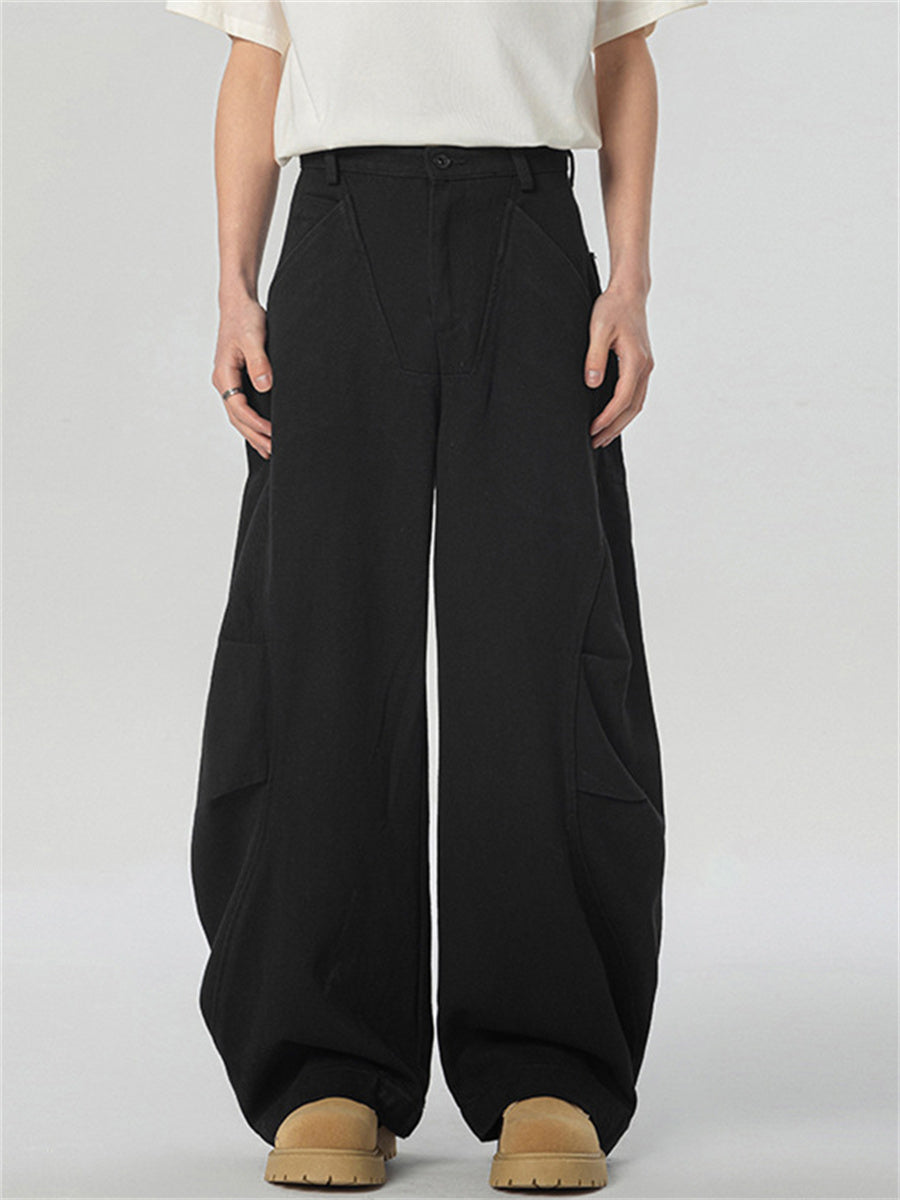 Liber Summer Men's Pocket decoration Pants