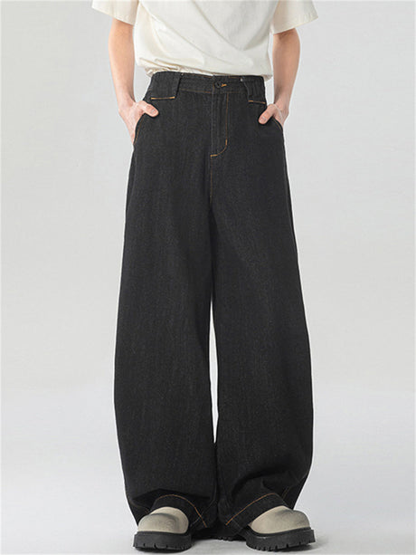 Liber Summer Men's Pocket decoration Jeans