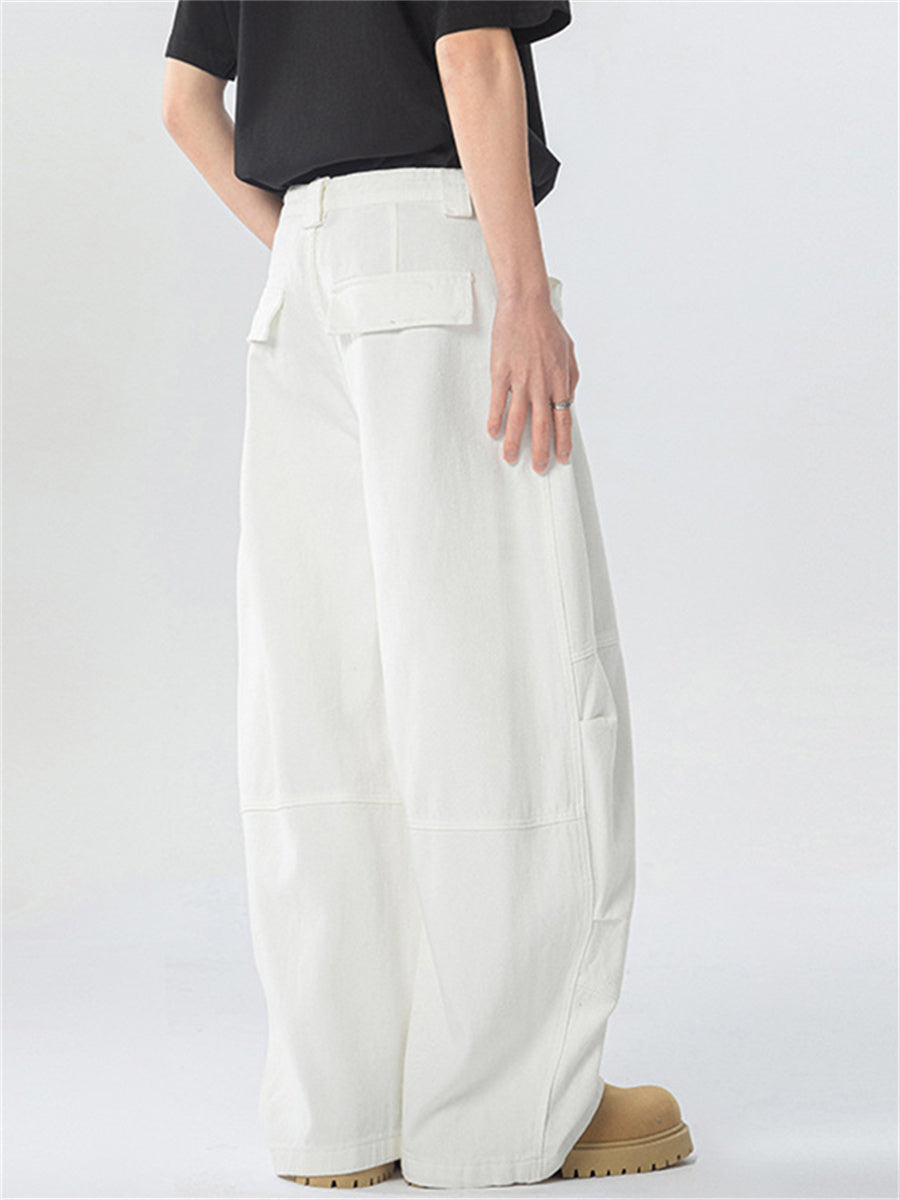 Liber Summer Men's Pocket decoration Pants