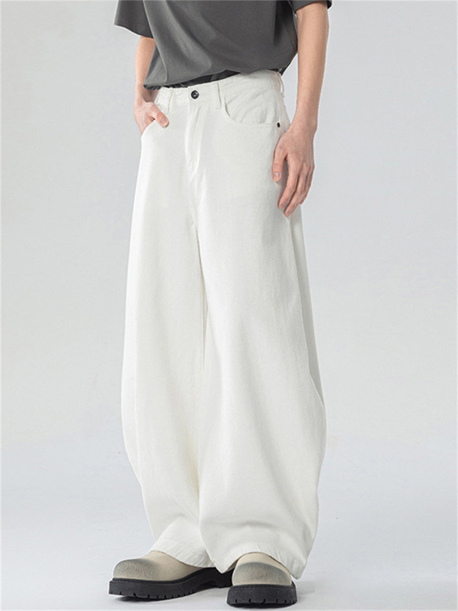 Liber Summer Men's Pocket decoration Pants