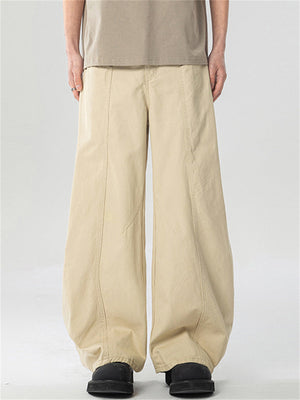 Liber Summer Men's Pocket decoration Solid Color Jeans