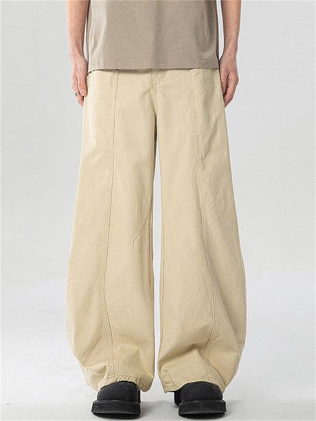 Liber Summer Men's Pocket decoration Solid Color Jeans