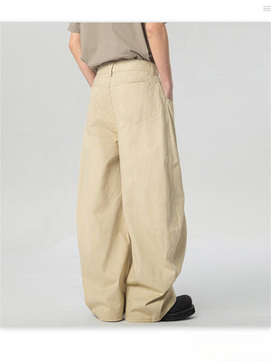 Liber Summer Men's Pocket decoration Solid Color Jeans