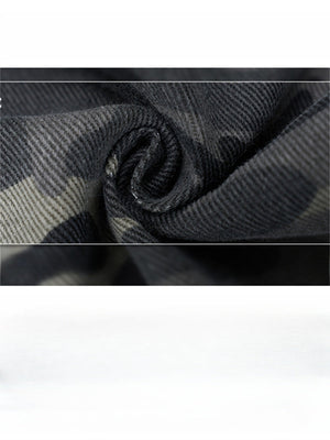 Liber Summer Men's Multiple pockets Camouflage Pants