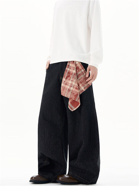 Liber Summer Men's Pocket decoration Jeans