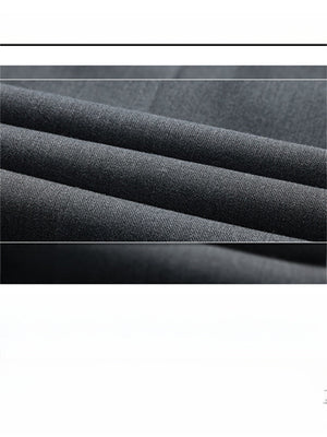 Liber SS Men's Pleated Korean Style Trousers