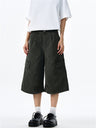 Liber Summer Men's Multiple pockets Solid Color Shorts