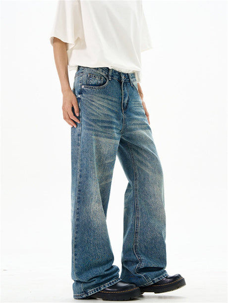 Liber Summer Men's Pocket decoration Jeans
