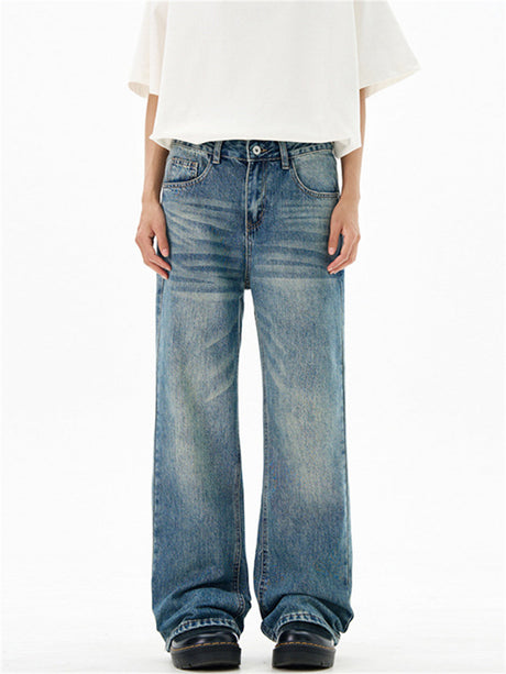 Liber Summer Men's Pocket decoration Jeans
