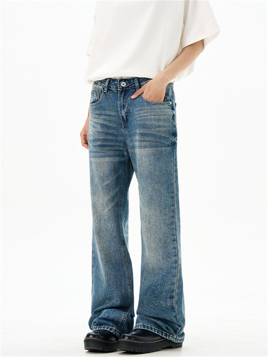 Liber Summer Men's Pocket decoration Jeans
