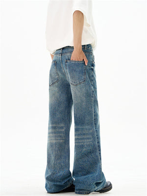 Liber Summer Men's Pocket decoration Jeans