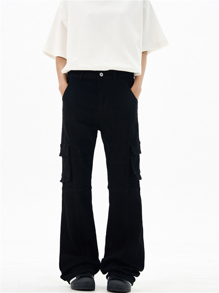 Liber Summer Men's Multiple pockets Jeans