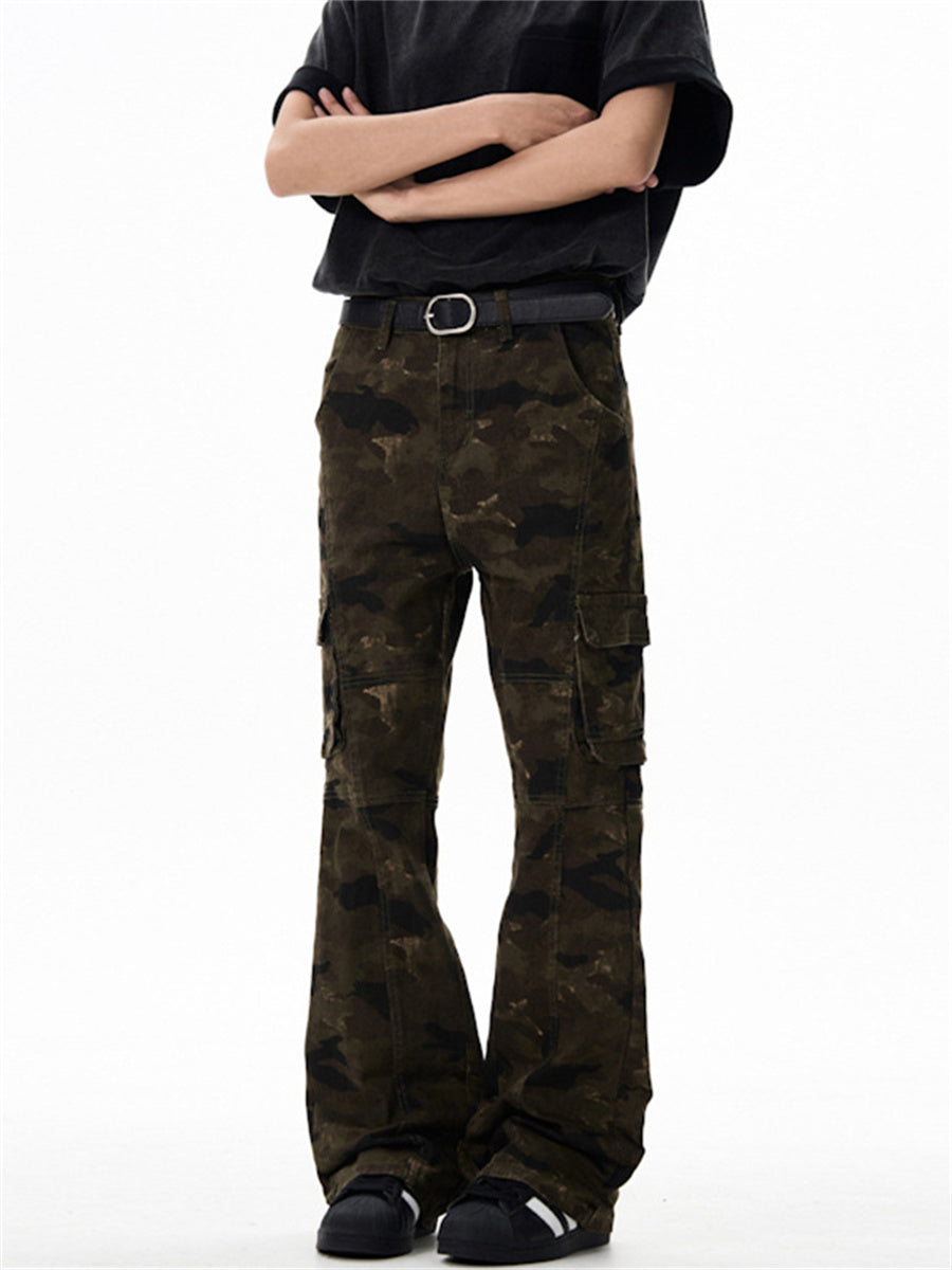 Liber Summer Men's Multiple pockets Jeans