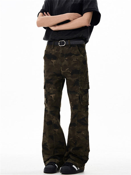 Liber Summer Men's Multiple pockets Jeans