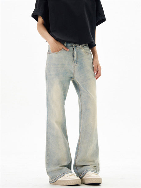 Liber Summer Men's Pocket decoration Jeans