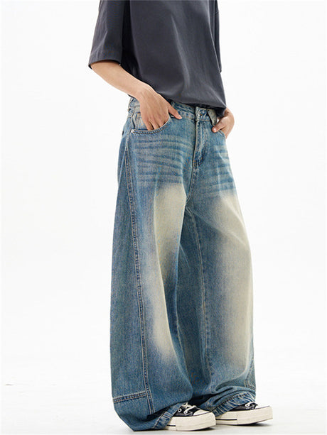 Liber Summer Men's Pocket decoration Jeans