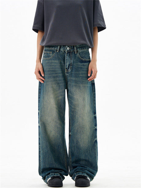 Liber Summer Men's Pocket decoration Jeans