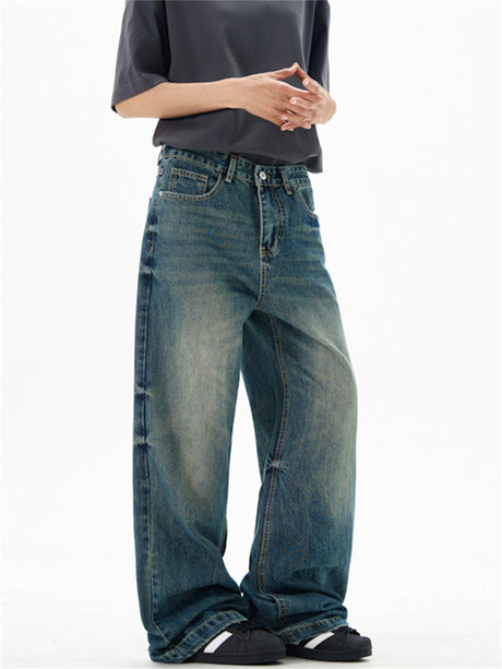Liber Summer Men's Pocket decoration Jeans