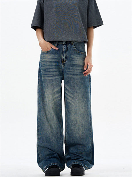 Liber Summer Men's Pocket decoration Jeans