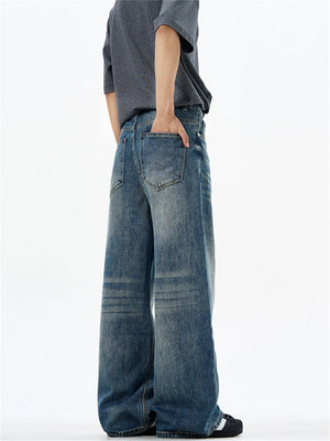 Liber Summer Men's Pocket decoration Jeans
