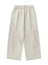 Liber SS Men's Solid Pocket Fabric Paneled Trousers