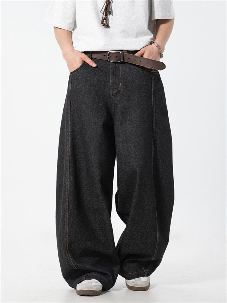 Liber SS Men's Pocket Vintage Washed Machete Trousers