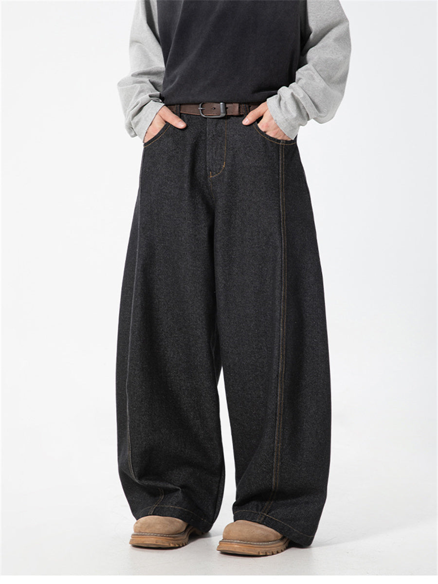 Liber SS Men's Pocket Vintage Washed Machete Trousers