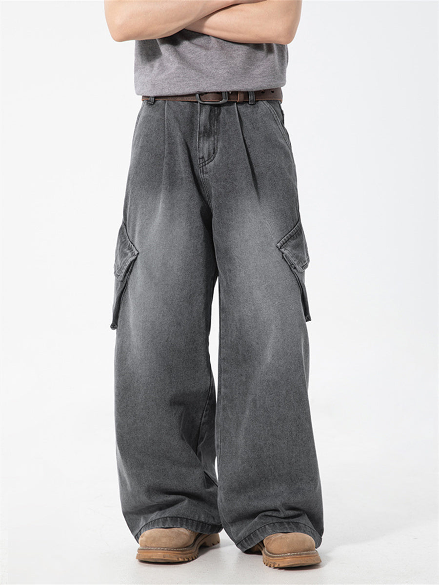Liber SS Men's Pocket Vintage Washed Trousers