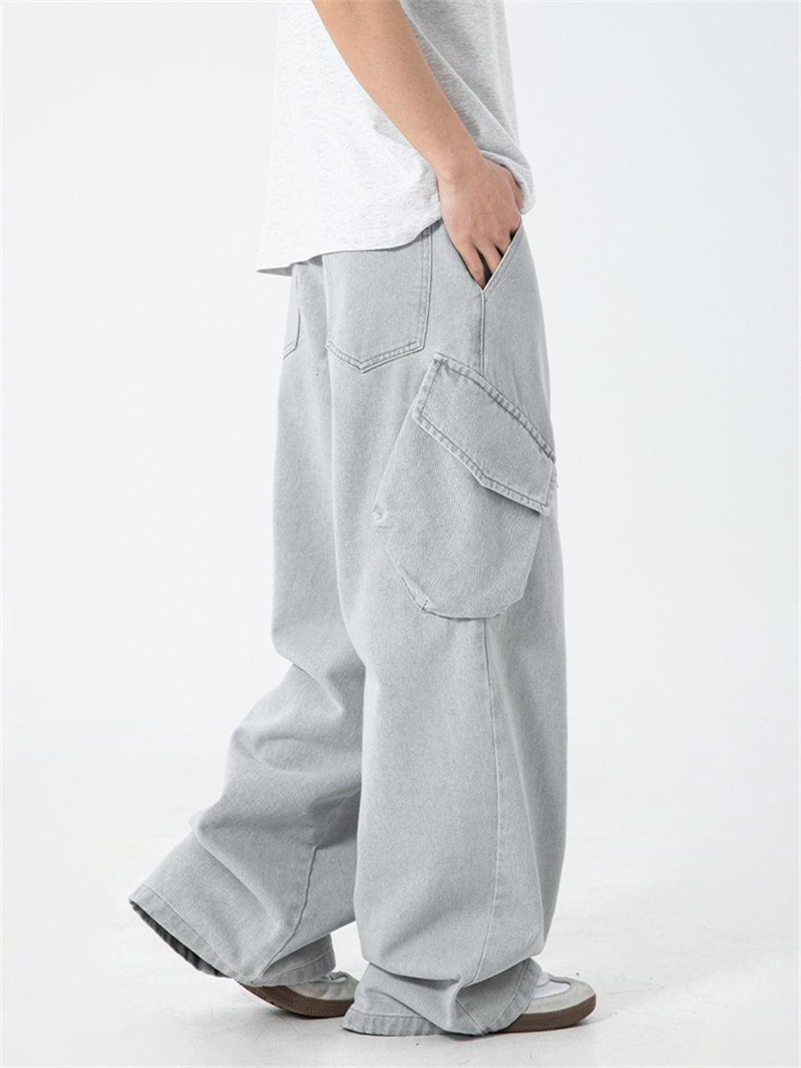Liber SS Men's Pocket Vintage Washed Trousers