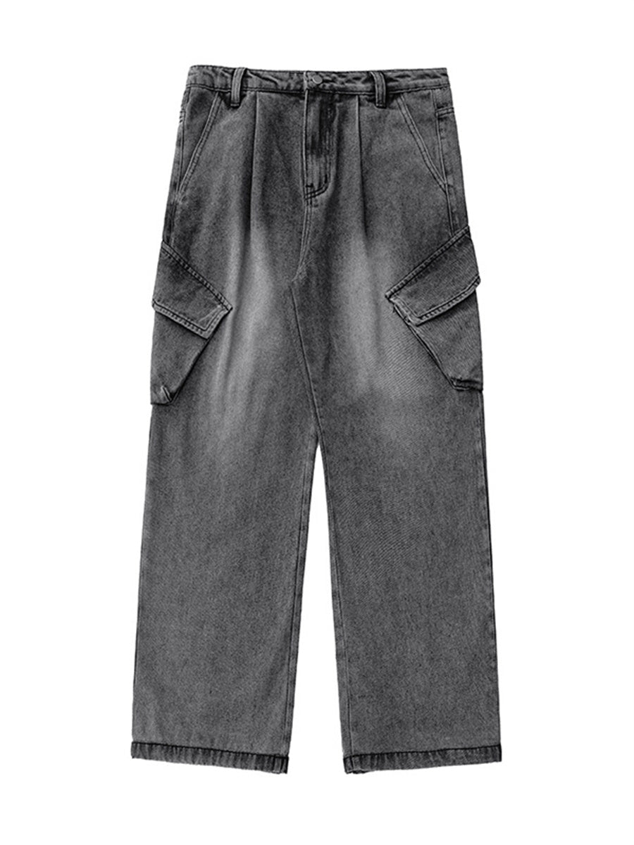 Liber SS Men's Pocket Vintage Washed Trousers